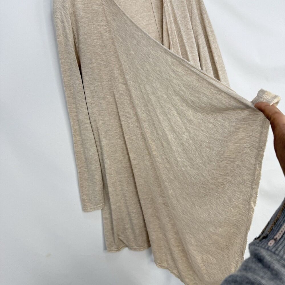 Calvin Klein Performance Women’s  Small Drape Front Cardigan with Rib Sleeves - Picture 10 of 16